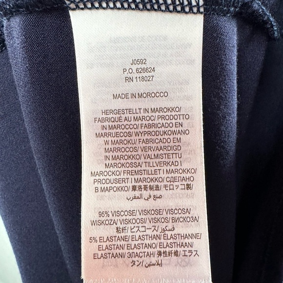 NWT Boden Lola Jersey Dress in Navy Size 16/18 Regular - Picture 6 of 9